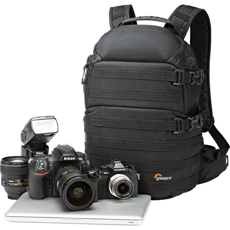

Lowepro Camera Bag ProTactic 350 AW DSLR Camera Photo Bag Laptop Backpack with All Weather Cover