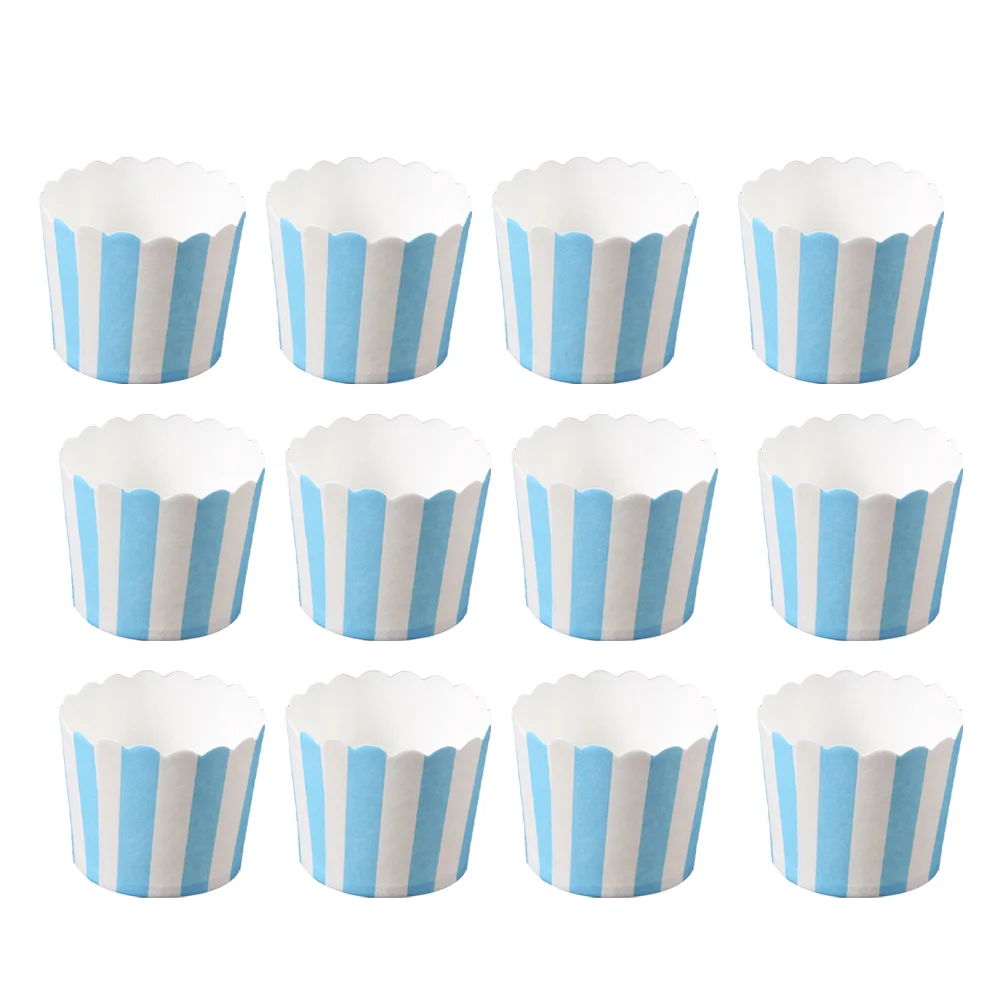 

Cups Cupcake Muffin Baking Paper Cake Liners Mini Wrapper Stripe Wrappers Cup Liner Greaseproof Wrap Holder Baby Shower