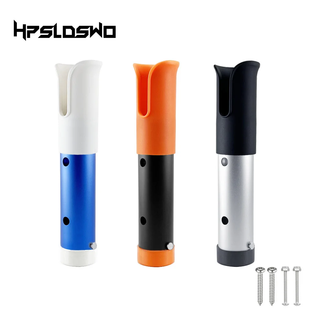 

Boat Fishing Rod Rack Holder Aluminum Alloy Slotted Rod holders Portable Pole Tube Mount Bracket Socket Rack Accessories