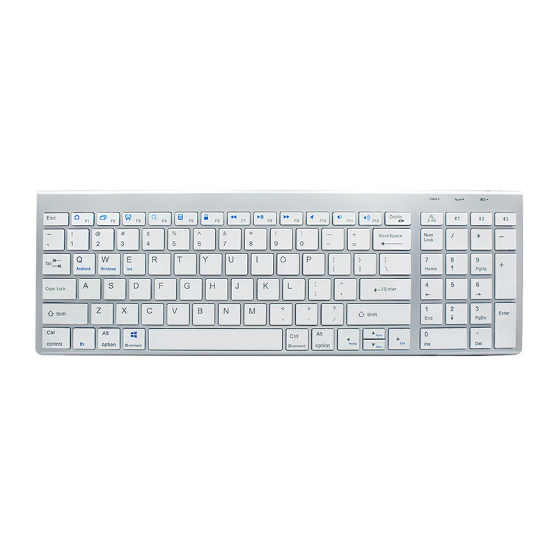 Bluetooth Keyboard and Mouse Combo Multimedia 2.4G Wireless Set For Laptop PC TV iPad Macbook Android |