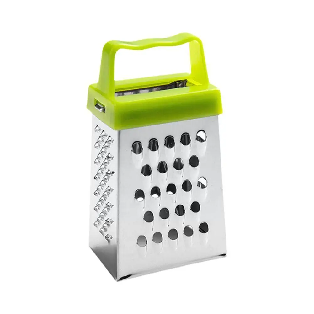 

Steel 4 Sided Blades Household Box Grater Vegetables Manual Slicer Kitchen Cutter Tools Cheese Multipurpose Conta Z2d1