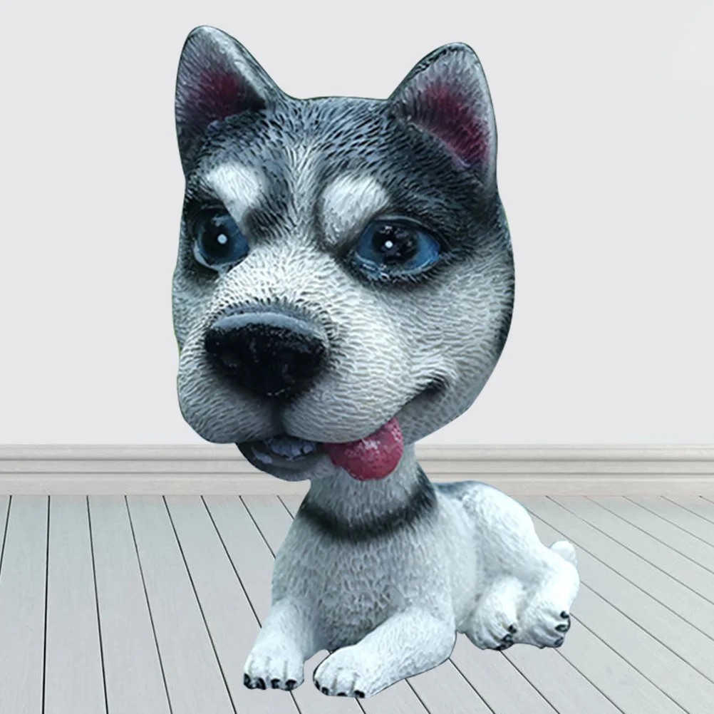 

Dog Car Head Shaking Display Accessories Forornaments Cartoon Nodding Bobbleheads Dashboardbobblehead Decoration