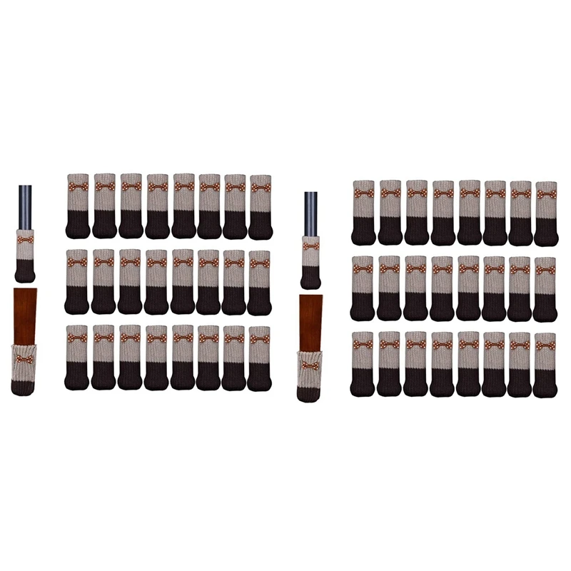 

Носки для ножек стула, трикотажные ранцы для защиты пола, мебель для стола, для легкого перемещения, 48 шт.