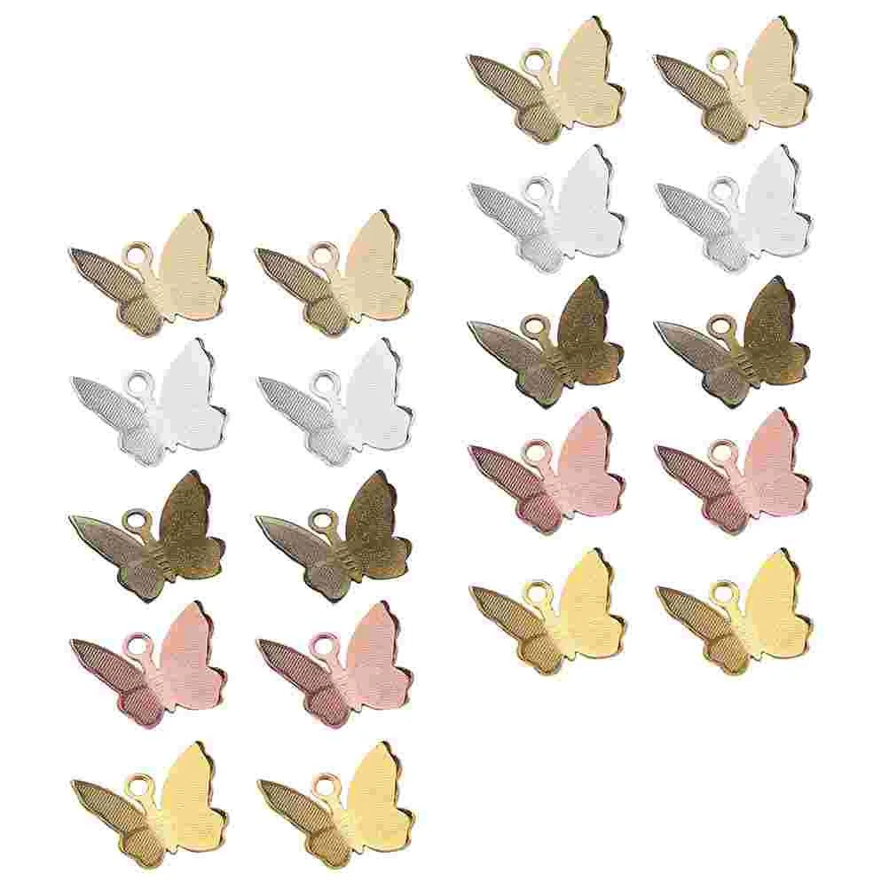 

Butterfly Accessories Bracelet Charm Necklaces Creative Hangings DIY Ornaments Earring Hole