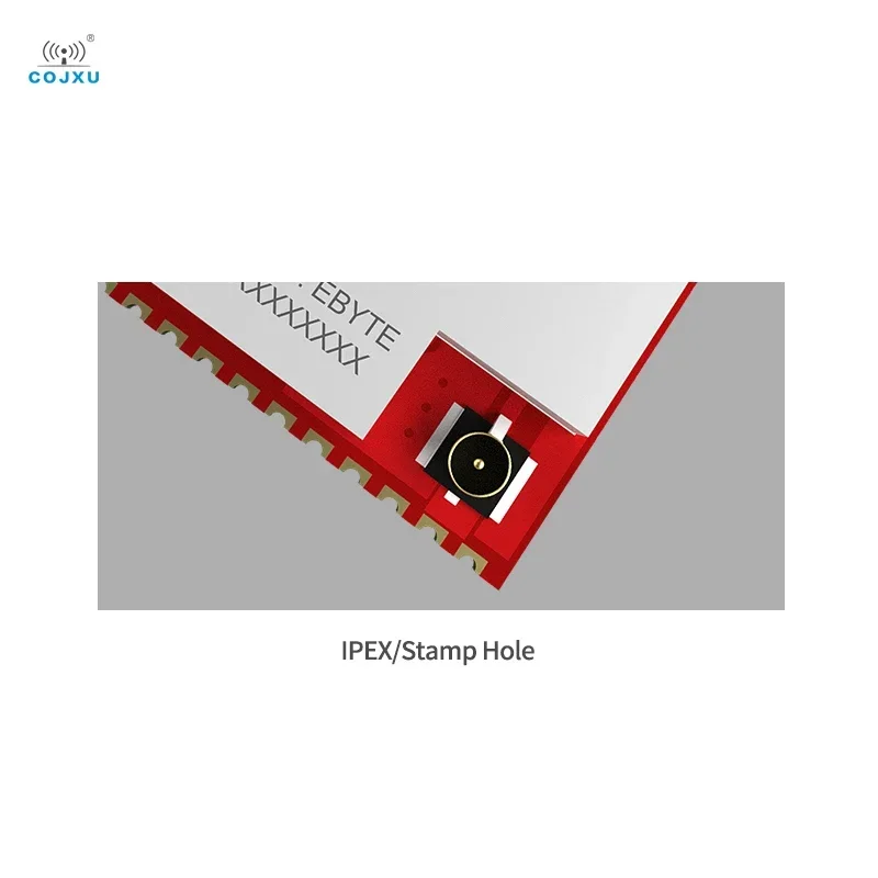 Фото Беспроводной модуль LoRaWan с расширенным спектром COJXU E77-400M22S 433 МГц ARM Cortex-M4 Модуль SoC с низким энергопотреблением IPEX/отверстием для штампа №3