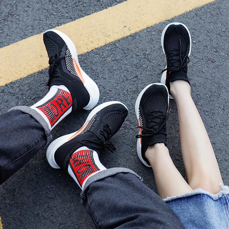 Cushioning Men Running Shoes for Women Breathalbe Athletic Sports Jogging Shoes Ultralight Training Sneakers male