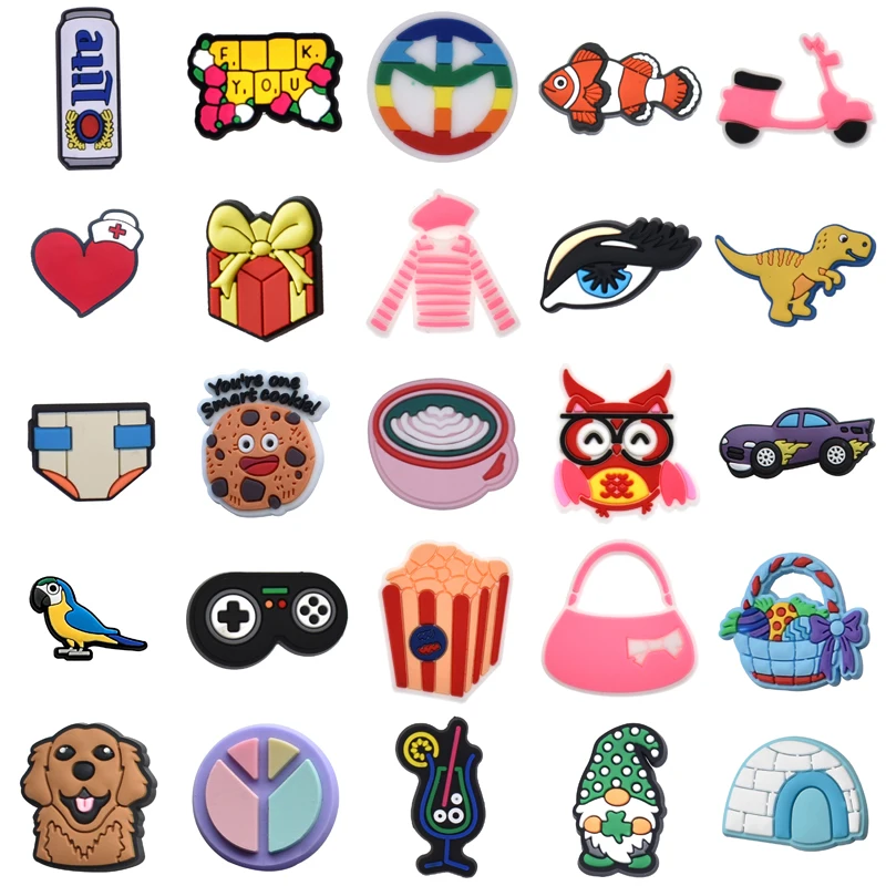 

Shoe Charms Girl Kids Women Charm Para Pins Men Set Jeans Boy Wholesale Bulk Shoes Accessories Gifts Packs Decorations for Croc