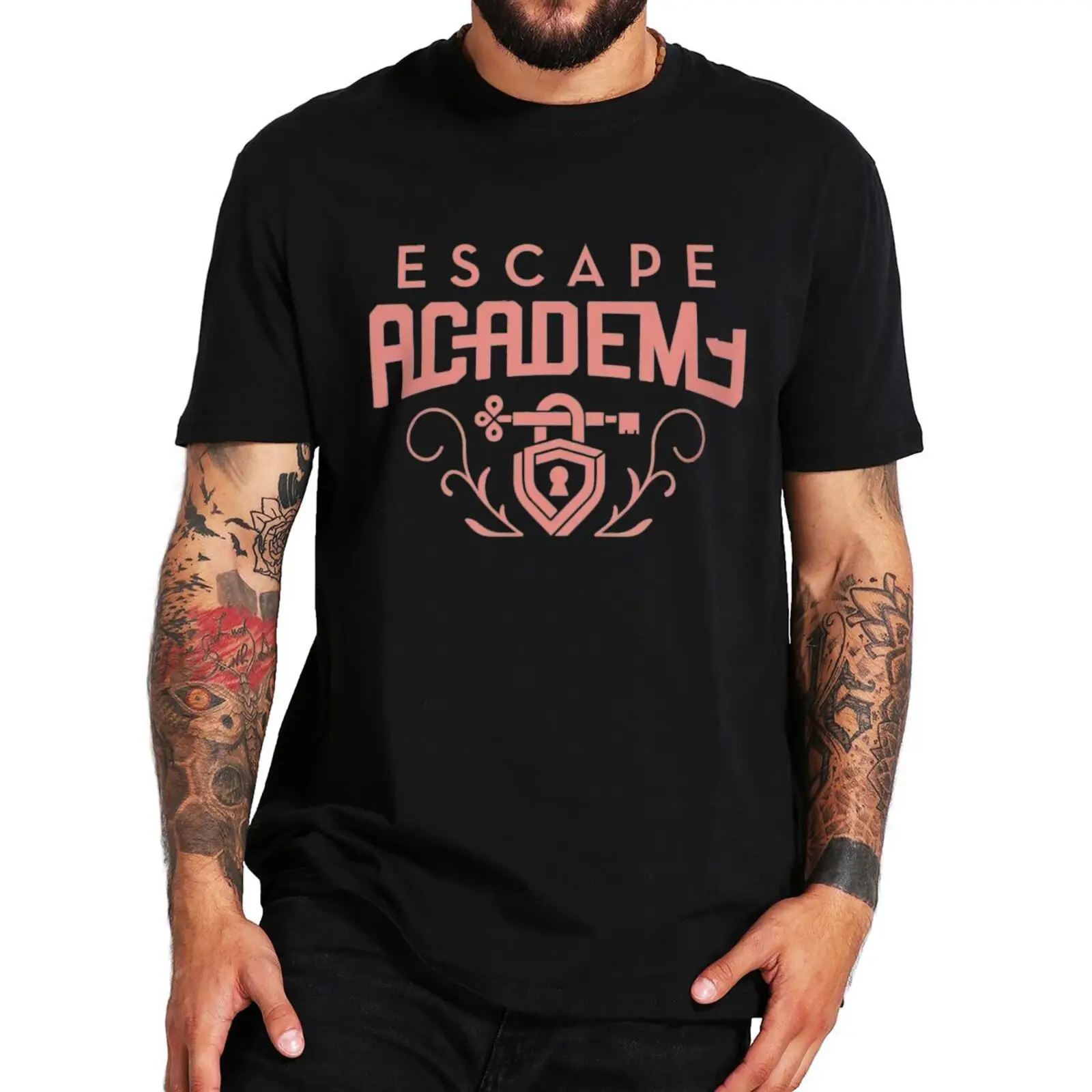 

Escape Academy T Shirt 2022 Adventure Game Lovers Geek Tee Tops Summer Casual 100% Cotton Unisex Round Neck T-shirts