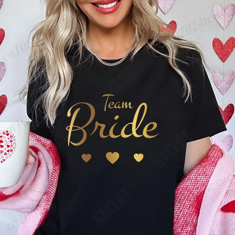 Женская футболка Bride Tribe Squad рубашки для вечеринок Team свадебного душа подружек