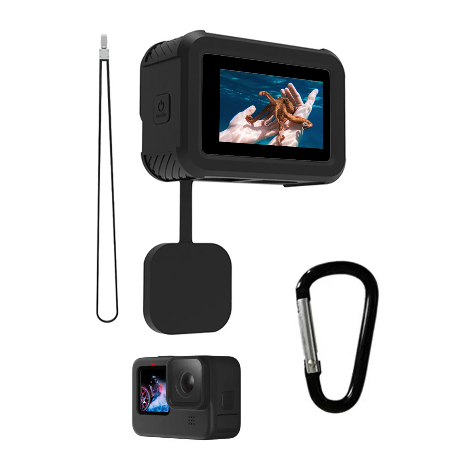 

For Go Pro Hero 9 10 8 Colors Soft Silicone Case For Go Pro Hero 10 9 Protective Frame Case Shell Accessories For Go Pro Hero 10