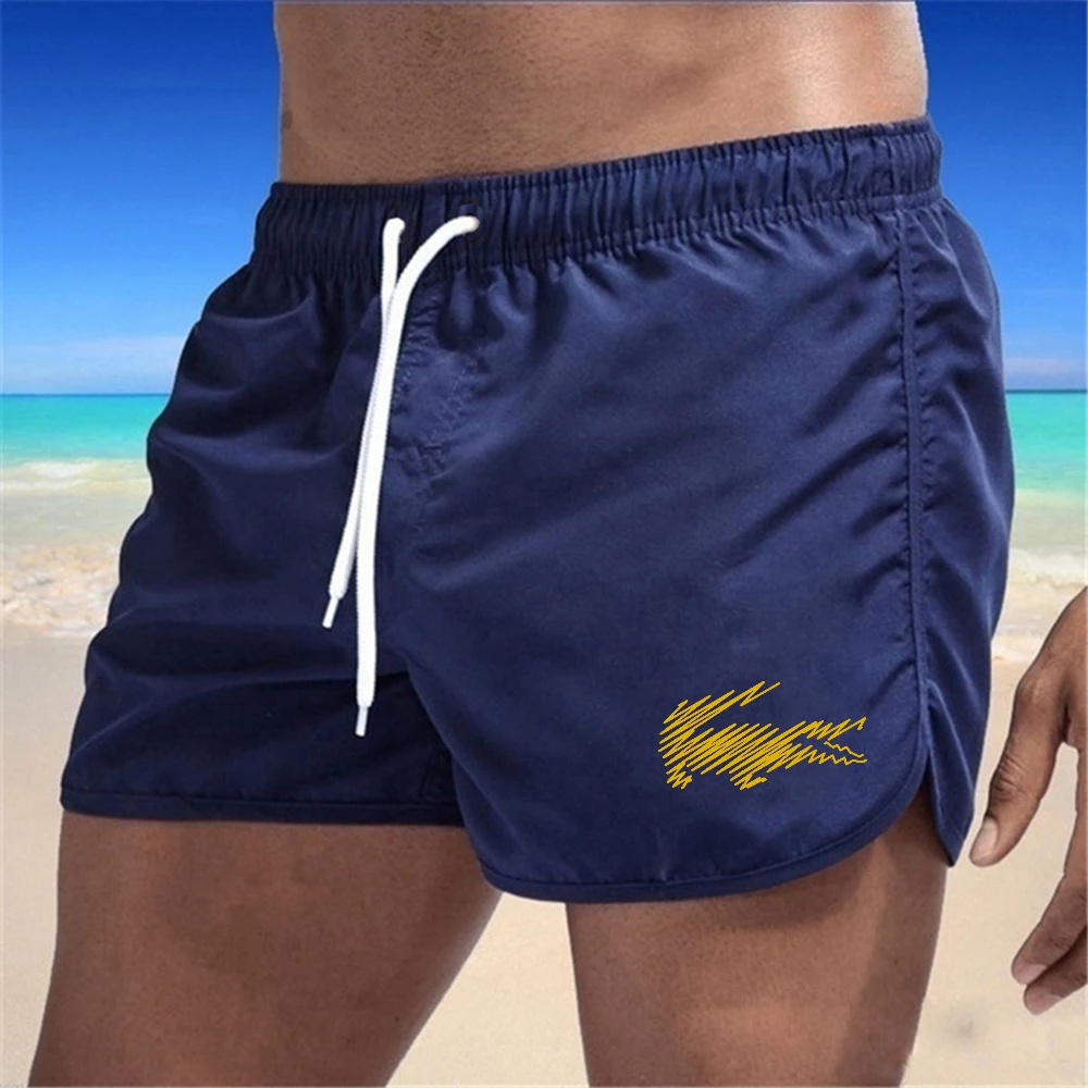 Мужские Быстросохнущие Пляжные Шорты Для Бега Дышащие Теннисные