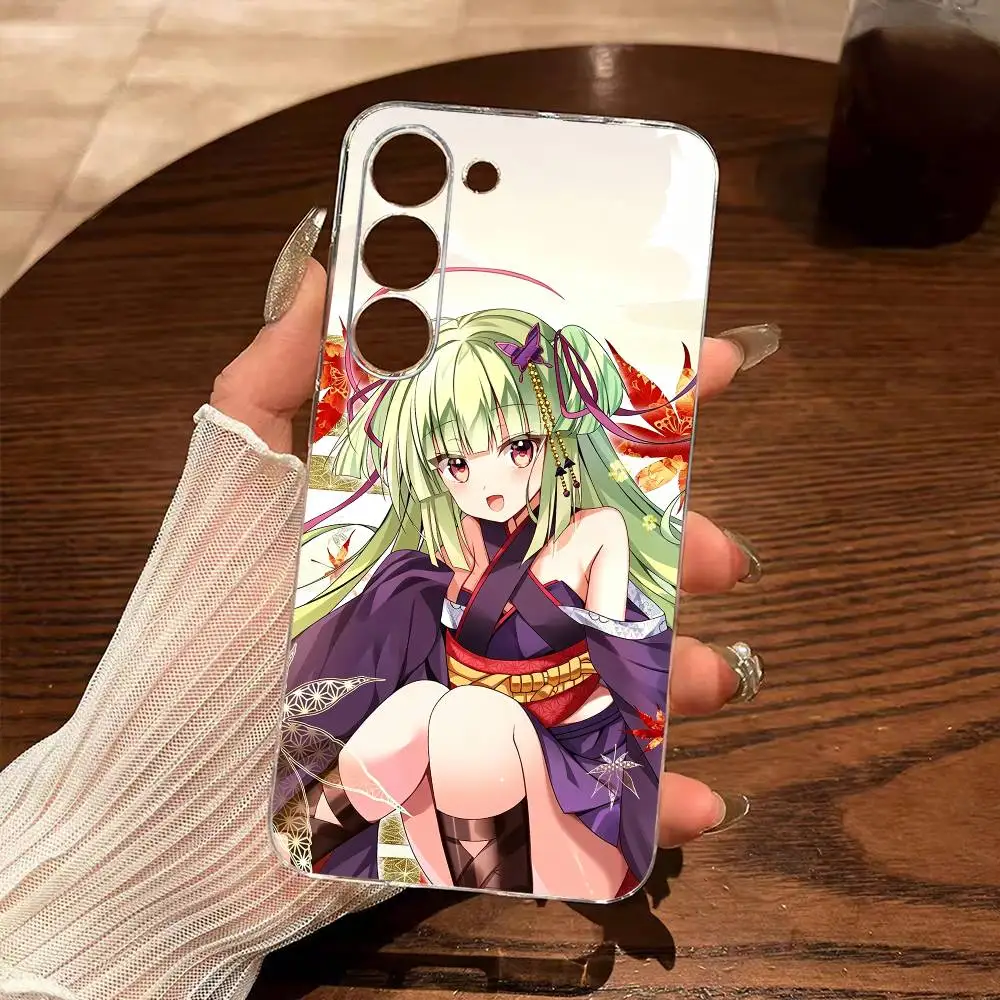 Фото Galgame M-Murasame S-Senren Banka Прозрачный чехол для Samsung A10 12 20 21S 30 31 40 50 51 52 70 71 №4