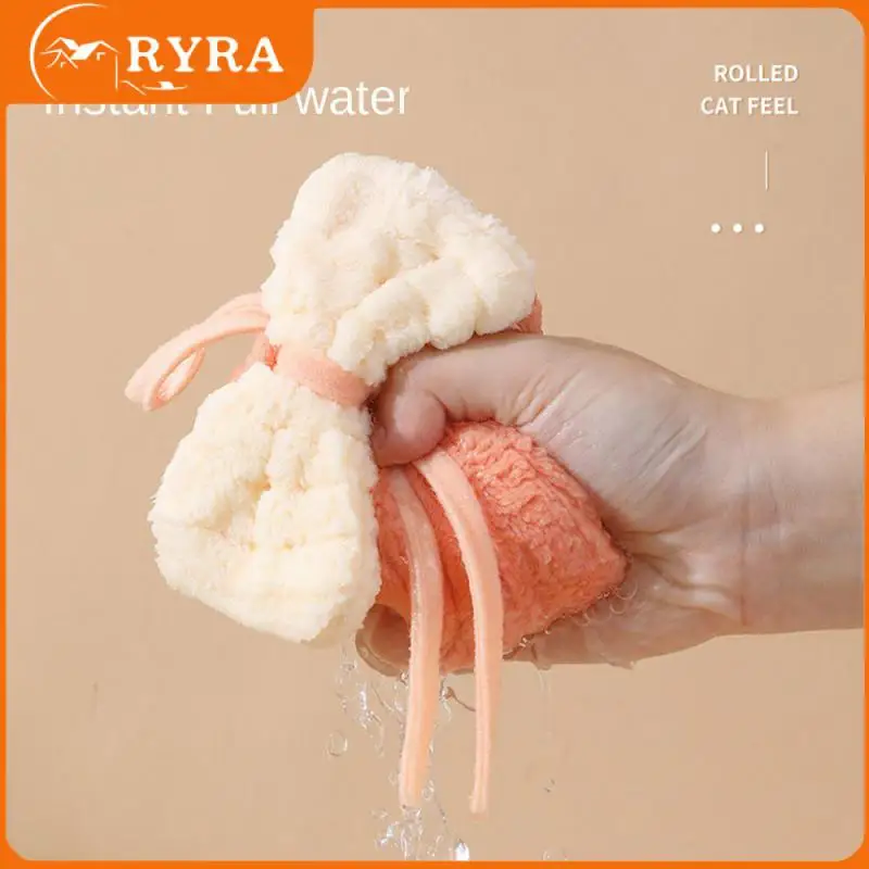 

Подвесное полотенце для рук высокой плотности, пушистое прочное домашнее полотенце, мягкая Абсорбирующая Современная фототкань, быстросохнущие бытовые инструменты