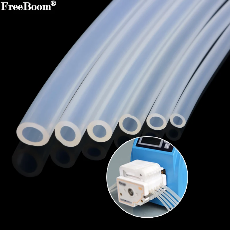 

Пищевой силиконовый перстальтический шланг 0,5 ~ 25,4 мм