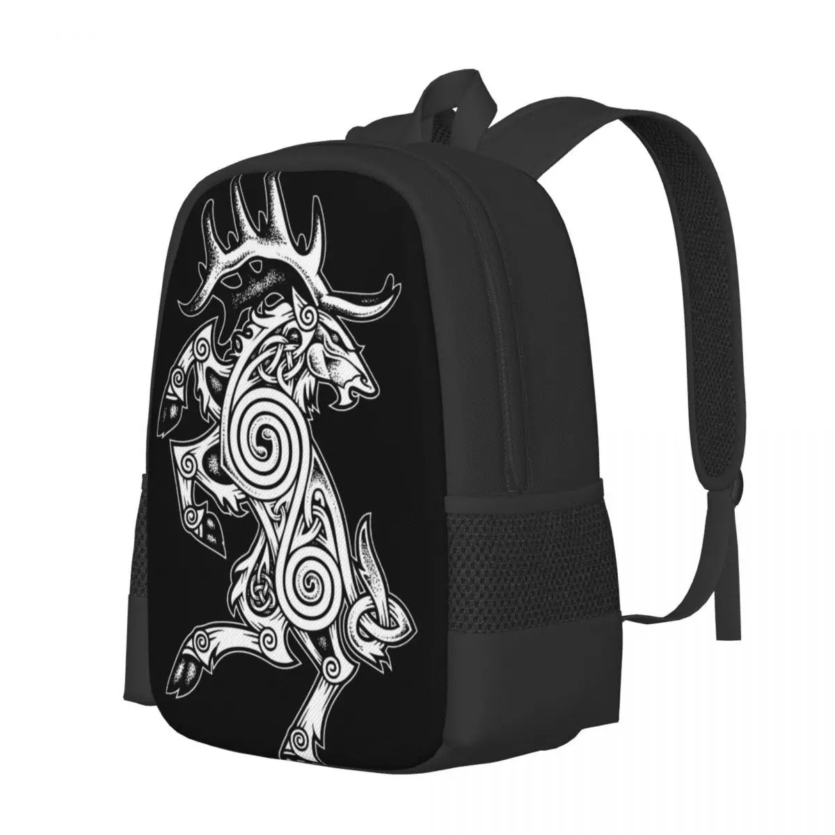 Celtic Elk Rampant Backpack for Girls Boys Travel RucksackBackpacks for Teenage school bag
