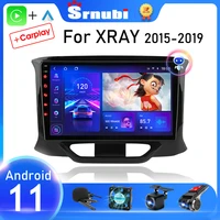 srnubi android 11 car radio for lada x ray xray 2015 2019 multimedia player 2 din navigation gps carplay autoradio stereo dvd