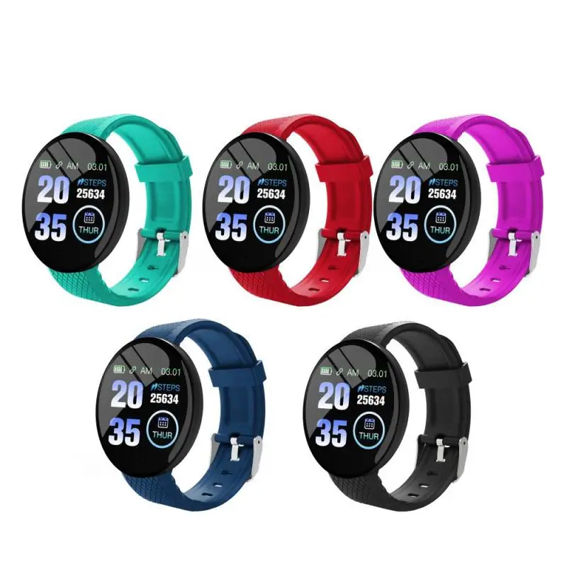 

Smart Watch Blood Pressure Heart Rate Monitor Point Touch Smart Bracelet Sport Tracker 1.44inch Pedometer Smartwatch