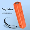Ultrasonic Dog Barking Control Device Portable with LED Flashlight Anti-Bark Dog Training Equipment Handheld for Indoor Outdoor 1