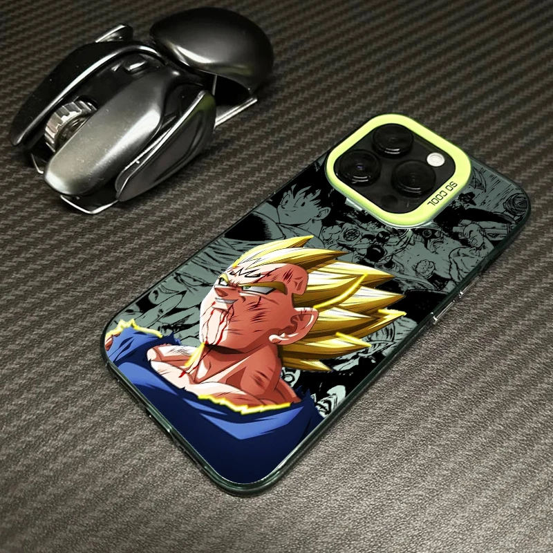 Чехол для телефона Anime D-Dragons Balls Sons-Gokus Samsung Galaxy S25 S24 S23 S22 S21 S20 Note20 FE Ultra Plus 4G 5G AntiFall Matte