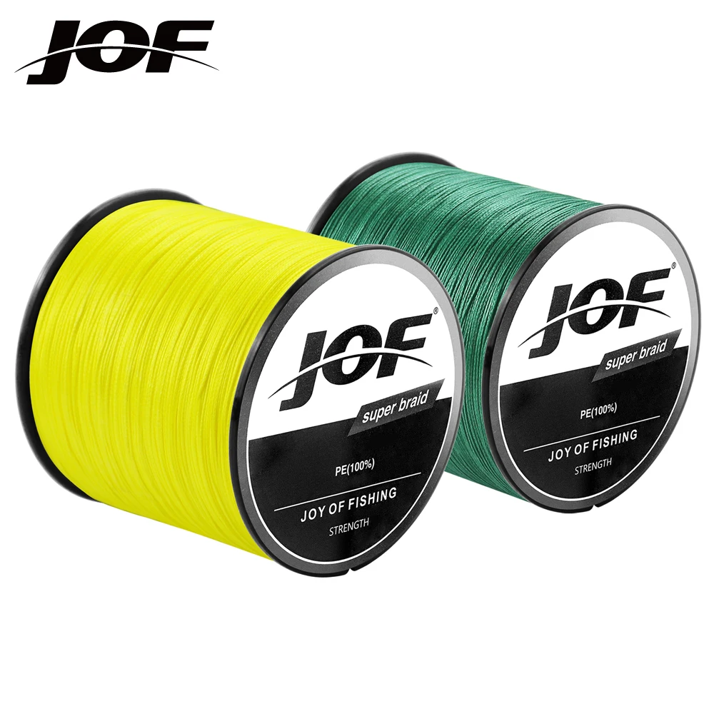 

JOF 8/12 Strands 300M 500M 1000M Braided Fishing Line Multifilament Carp Japanese Wire Accessories PE Pesca
