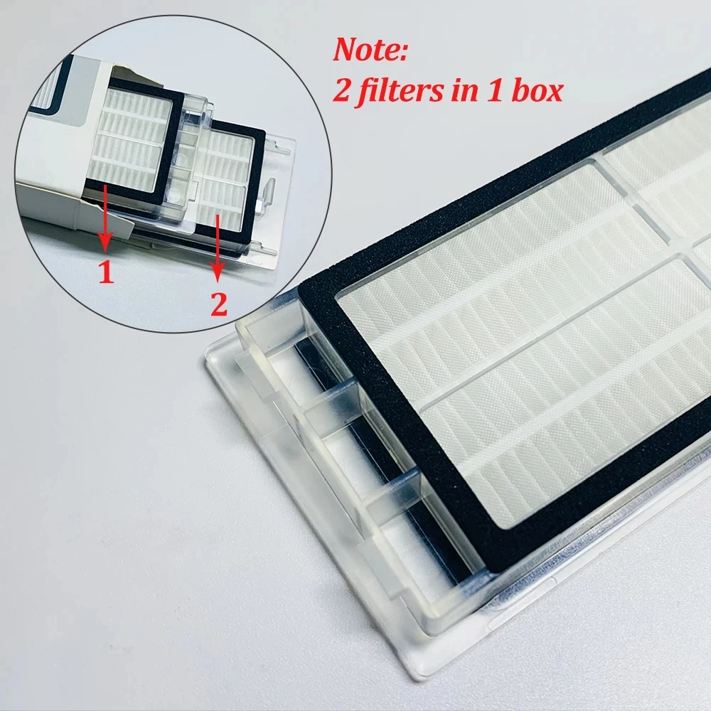 Моющиеся фильтры HEPA 2/4/6/10 шт. запчасти для робота-пылесоса Xiaomi Roborock S50 S5 MAX S6 MI