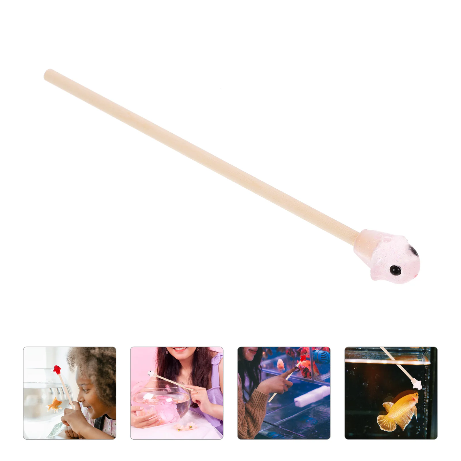 Игрушечная палочка для тренировки рыб аквариума палочки биты 16x16 см декоративные