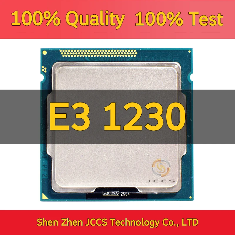 

Used Xeon E3-1230 3.2GHz SR00H Quad-Core 8M Cache LGA 1155 CPU Processor E3 1230