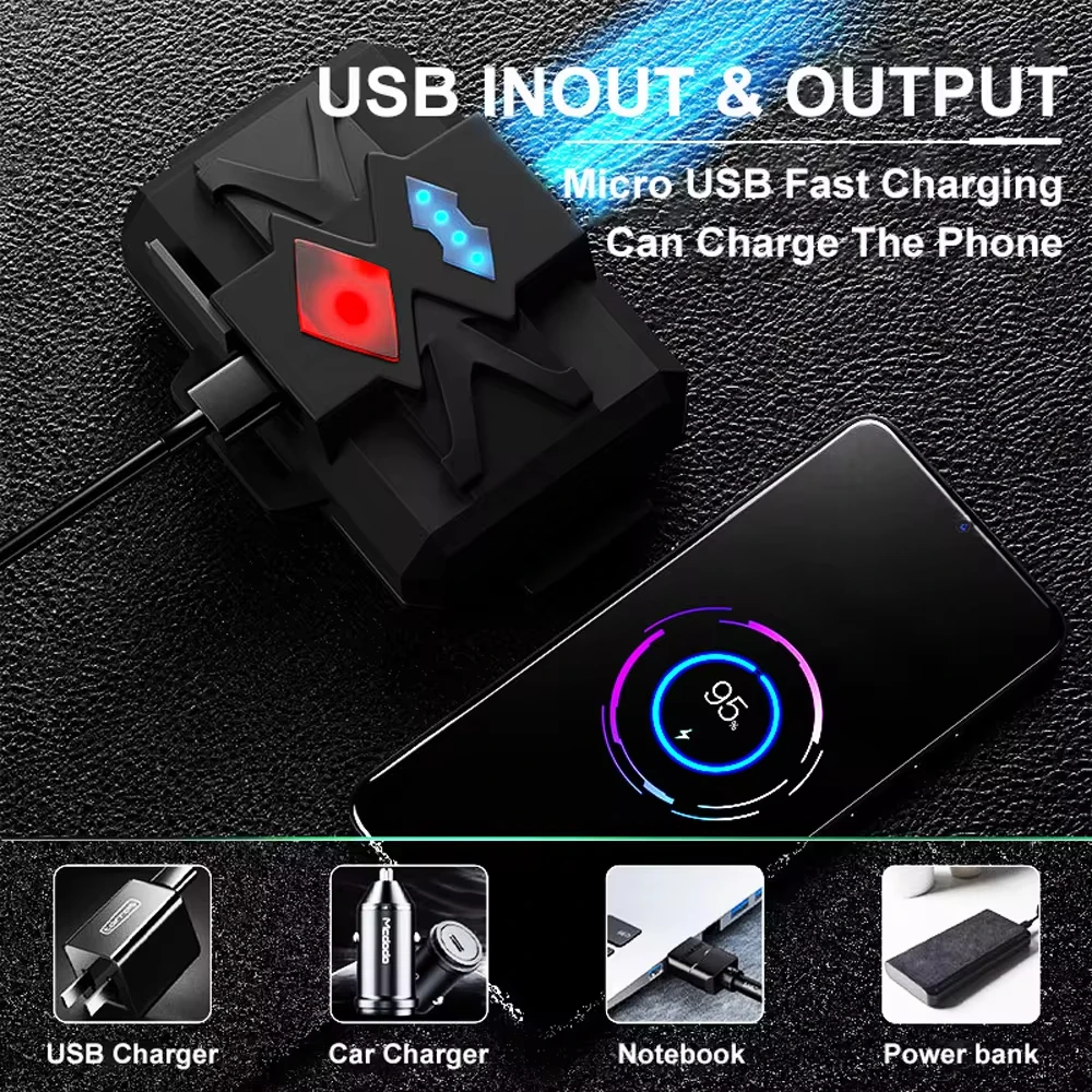 Самый мощный XHP360 36-ядерный налобный фонарь 18650 перезаряжаемый фонарик ZOOM фара для