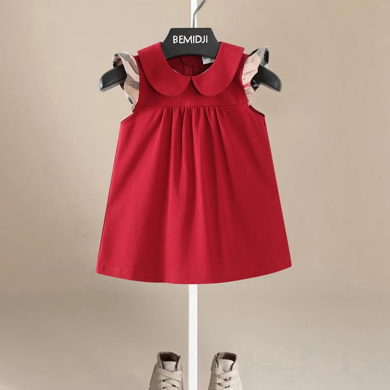 

New Summer Baby Dress Beautiful Fashion Girls Infant Princess Dresses A-Line Cotton Children Soft Clothes Kids Clothing Dress