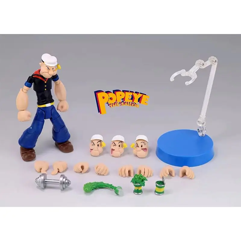 

In Stock Original Great Toys/GT Popeye the Sailor 1/12 16cm/6 inch Anime Action Collection Figures Model Toys