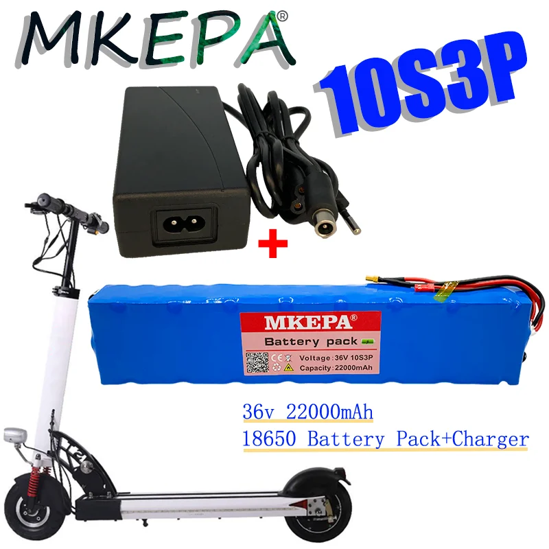 

New Original 36V 22Ah Scooter Battery Pack for Xiaomi Mijia 36V 22000mAh Battery pack Electric Scooter BMS +Charger