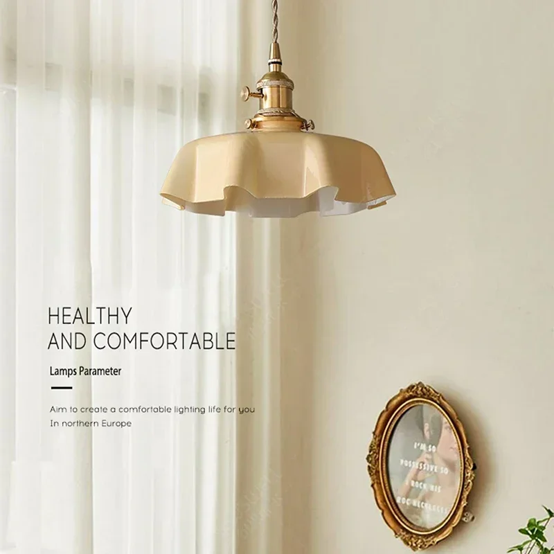 Нордическая французская Подвесная лампа домашний декор для детской гостиной