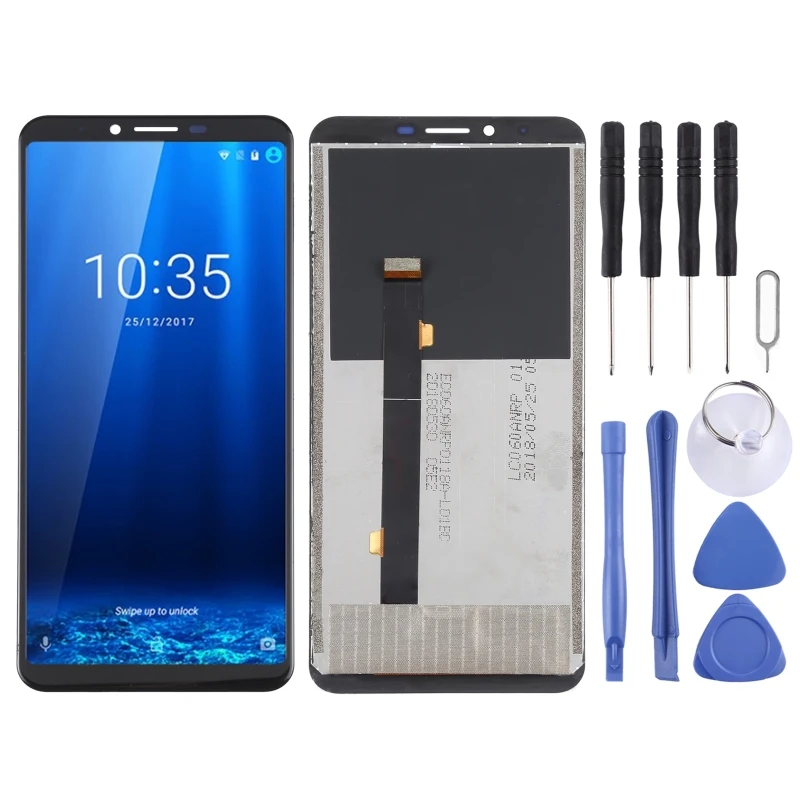 Оригинальный ЖК-экран для Cubot X18 Plus, дигитайзер в сборе с рамкой