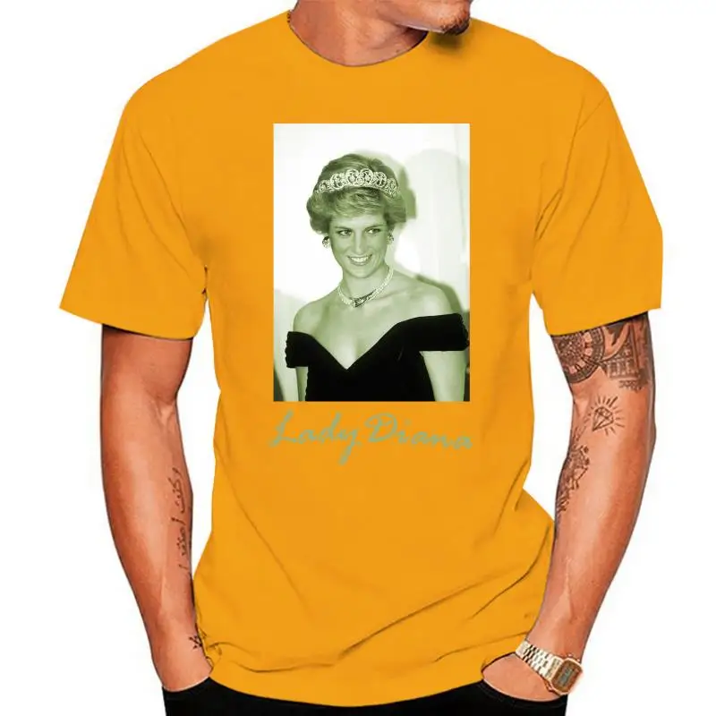 

Мужская и женская футболка с принтом Diana tshirs