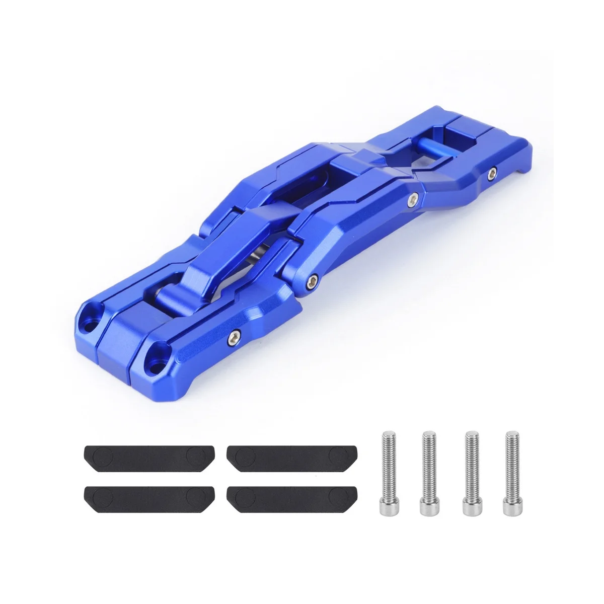 

2/4 Door Before and After Side Ladder Pedals for Wrangler JK/JL 2007-21 Aluminum Alloy Folding Ladder Pedals Blue