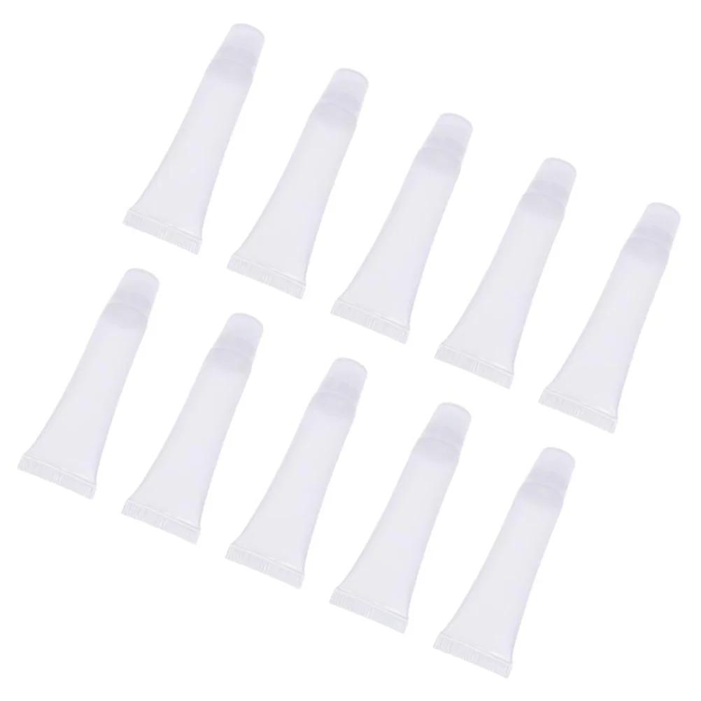40pcs Lip Balm Tubes Empty Lip Gloss Containers 10ml Lip Gloss Tubes Empty Lip Gloss Tubes Lids