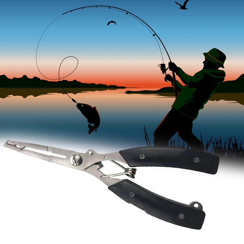 

Многофункциональные рыболовные плоскогубцы с изогнутой головкой, практичное сверхпрочное рыболовное устройство, рыболовное снаряжение