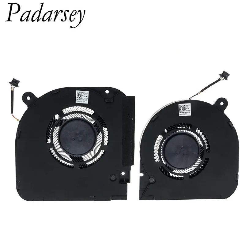 Сменный охлаждающий вентилятор Padarsey для процессора ноутбука и графического Dell G7