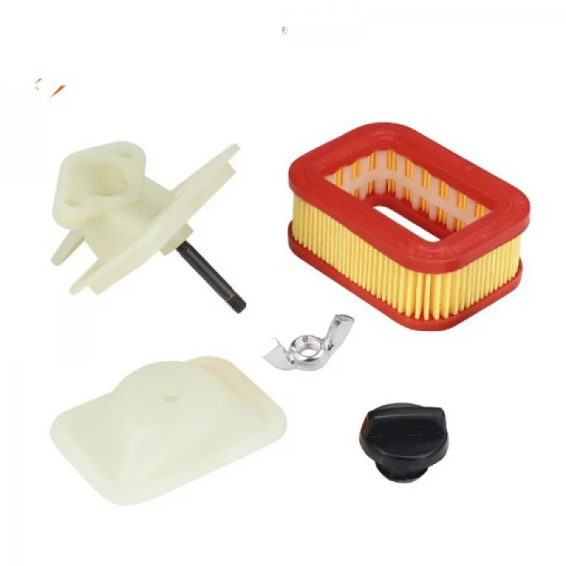 

Chain Saw Air filter Double-end screw Paper Air Filter Seat Aluminum Inlet Elbow 5200 5800 4500