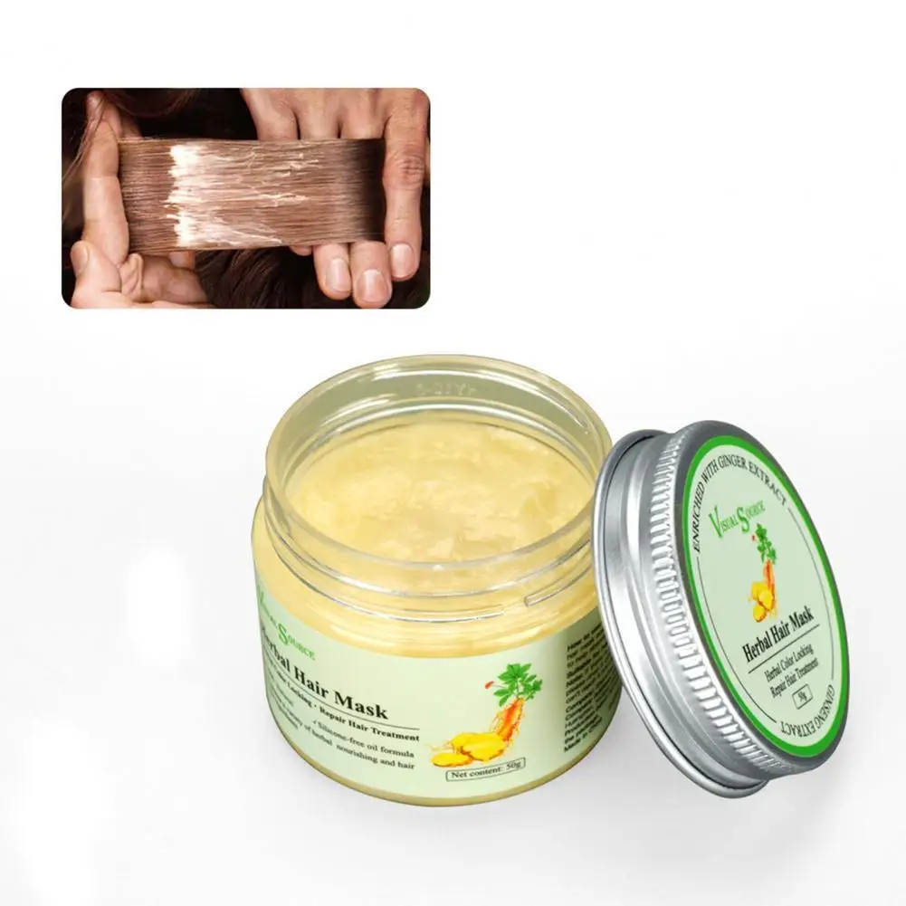 

Прочная нежная травяная маска для ухода за волосами для девочек Питательный кондиционер прочная нежная травяная маска для ухода за волосам...