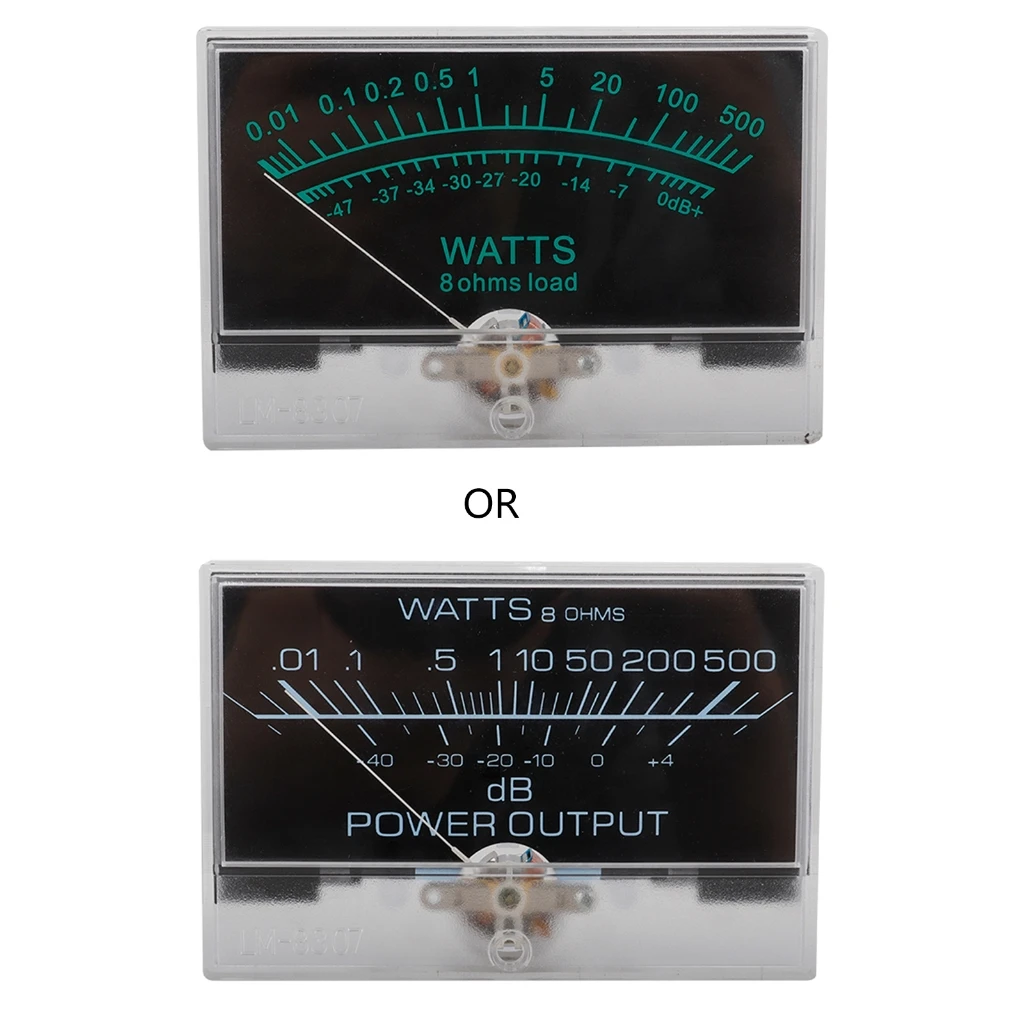 

High Accuracy VU Meter Analog VU Meter, Dial-Audios Level Meter Analog Sound Level Indicator for Speaker Amplifier Dropship