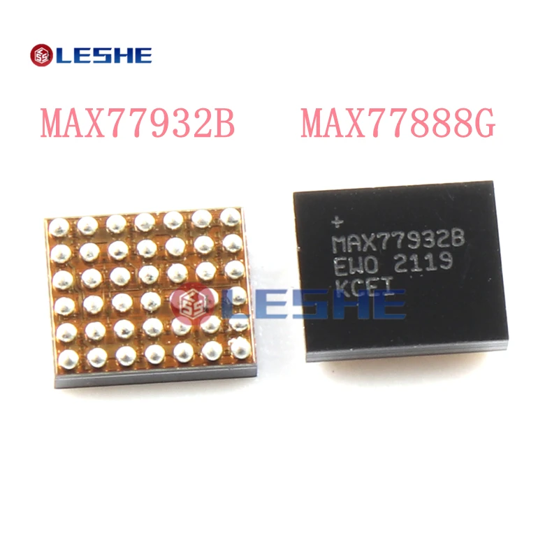 

Чип IC PM3003A SN1705 RZR AW32905FCR MAX77932B MAX77888G, 2 шт.