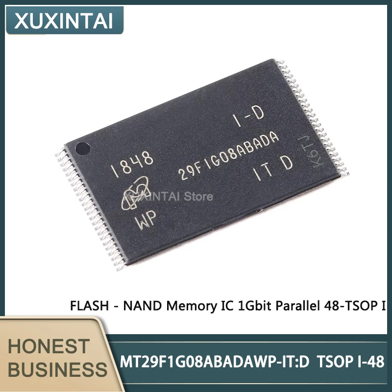

10 шт./партия, флэш-память dmt29f1g08abadawp, интегральная схема памяти 1 Гб (128 м x 8), параллельный 48-TSOP I