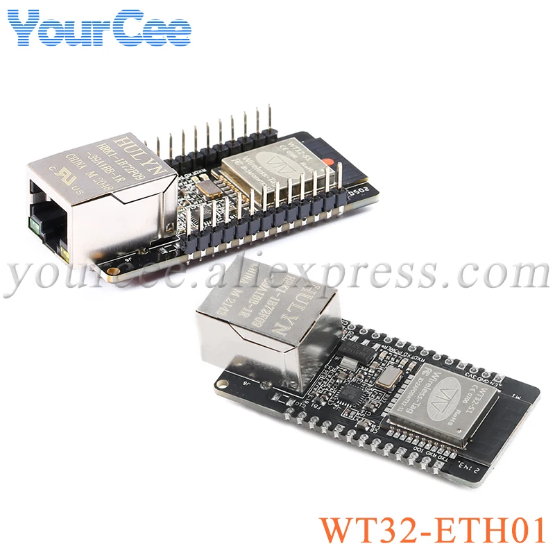Puerto serie integrado WT32-ETH01 WT32 ETH01, módulo Combo de entrada sin Wifi, red Ble, wt32 eth01