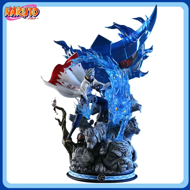

Naruto Shippuden Kakashi Anime Figure Hatake Six Generations Of Naruto Pvc Statue Figurine Decoration Model Doll Toys Gift Kids