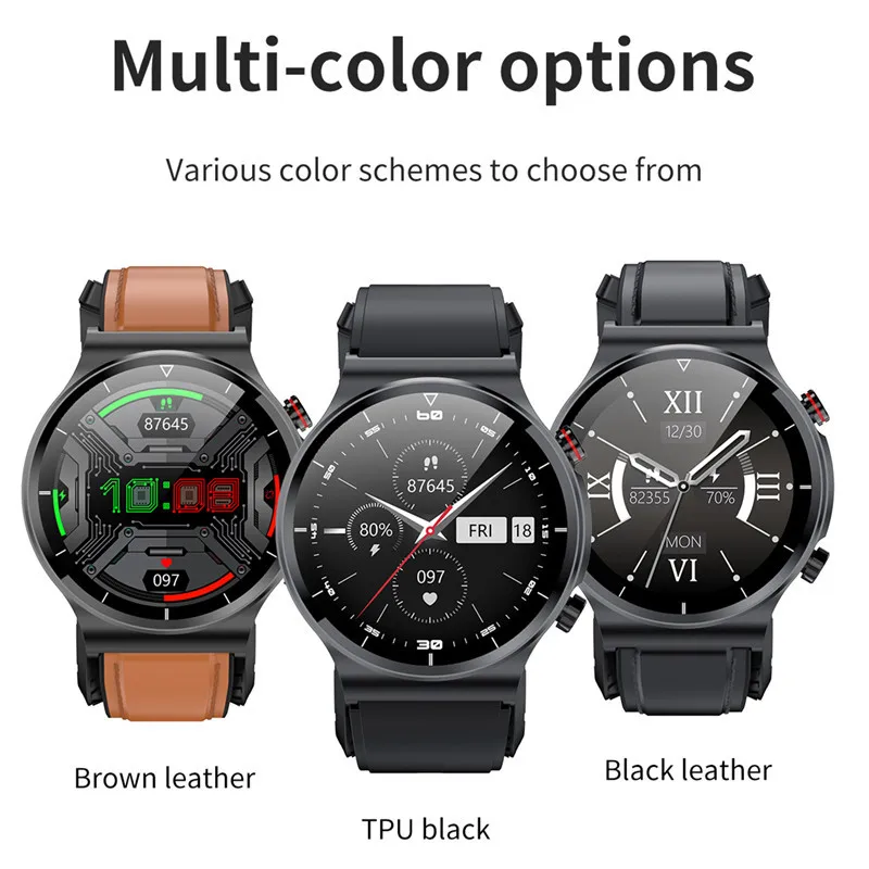 S2 Smart Watch Custom Dial Body Temperature Air Pump Bag Type True Blood Pressure Heart Rate Smartwatch For Men Women