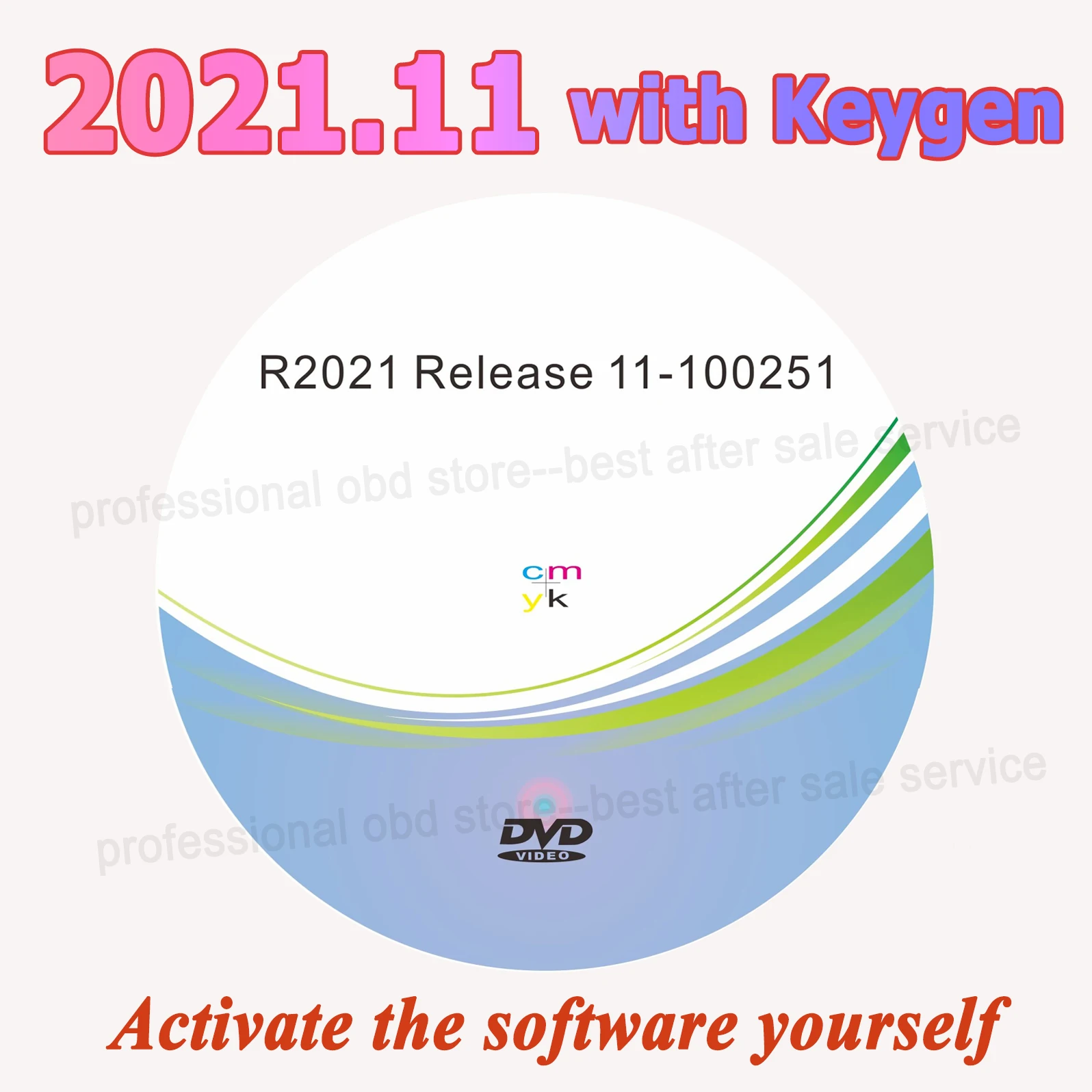 Программное обеспечение 2021 11 Новинка Keygen на CD/DVD/диск 2020 23 VD DS150E CDP для TNESF DELPHIS ORPDC