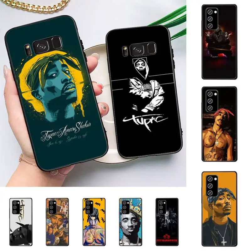 

MaiYaCa 2Pac Tupac Amaru Shakur Phone Case for Redmi 8 9 9A for Samsung J5 J6 Note9 for Huawei NOVA3E Mate20lite cover