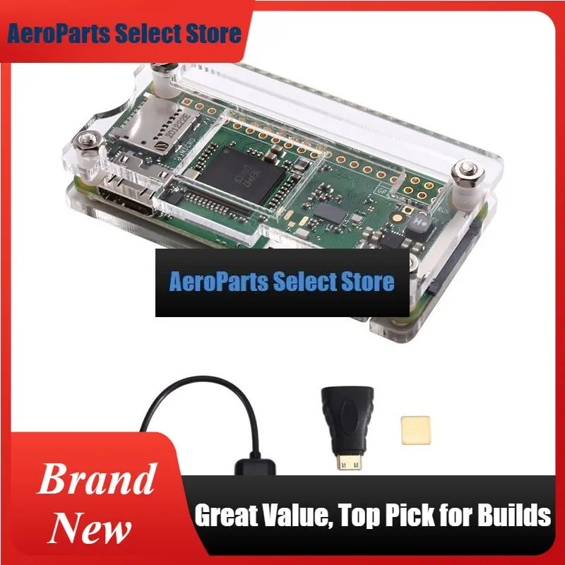 Фото AeroPartsXB - Комплект для разработки на базе Raspberry Pi Zero W с несваренными разъемами - Базовый стартовый набор для начинающих, для изучения программирования и DIY-проектов №1