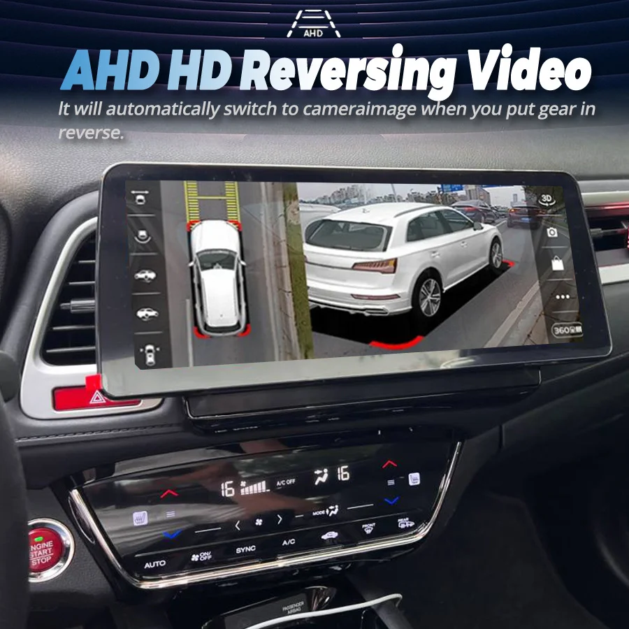 Автомагнитола для Honda Vezel HR - V HRV 2015 2017 Android 13 автомобильное радио мультимедийный